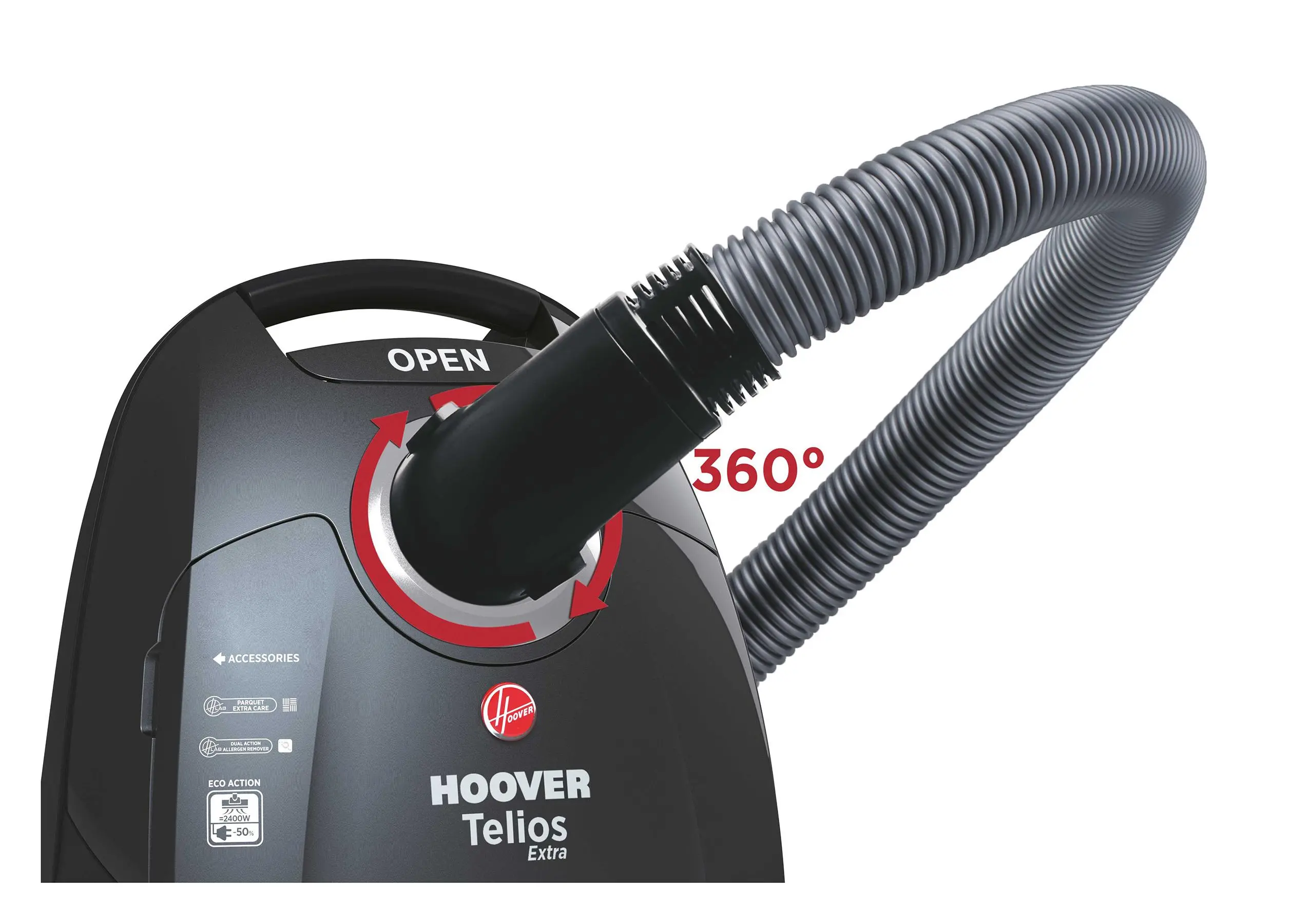 Odkurzacz Hoover Telios Extra TX48ALG 011  700W Mini turboszczotka