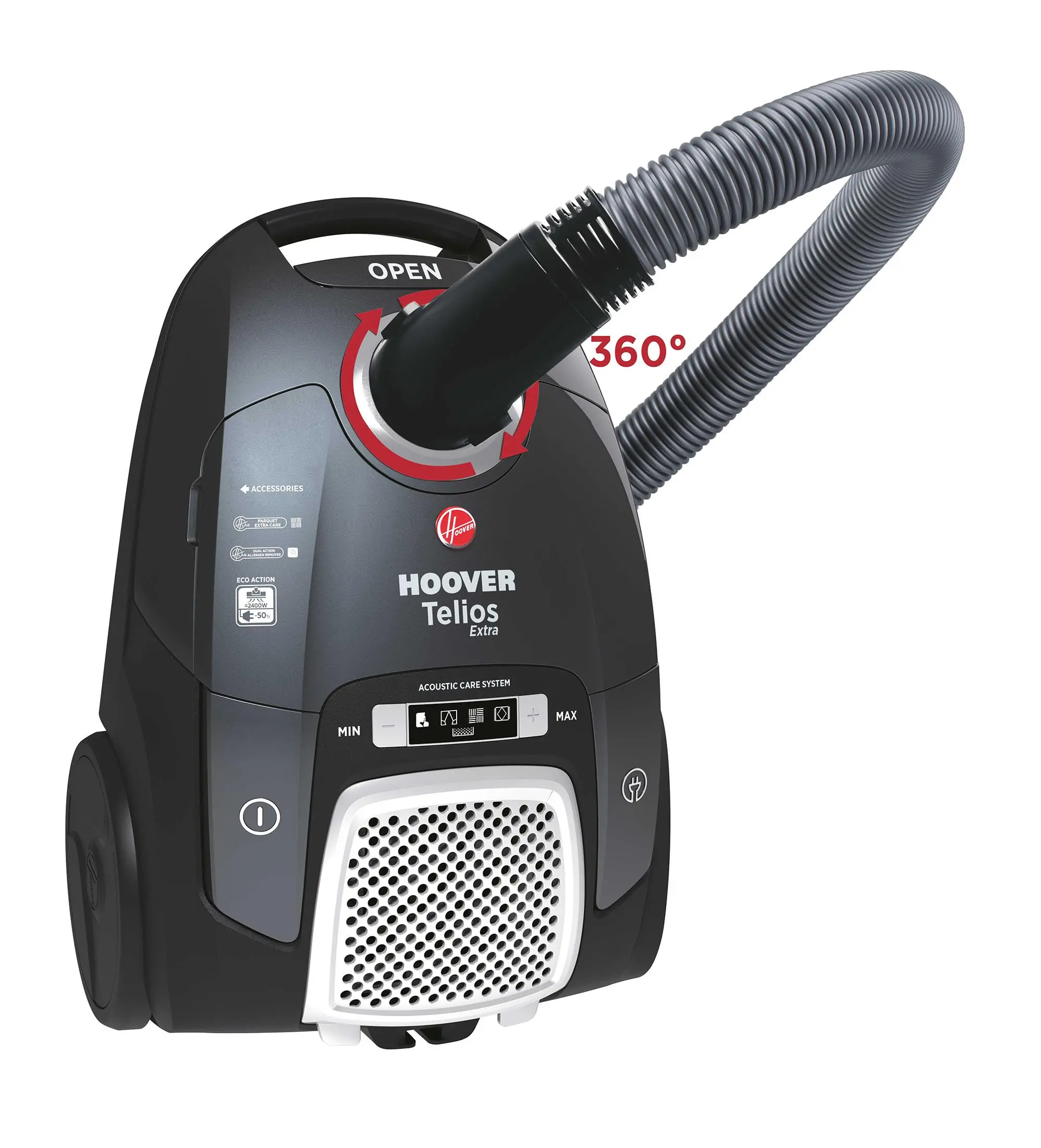 Odkurzacz Hoover Telios Extra TX48ALG 011  700W Mini turboszczotka