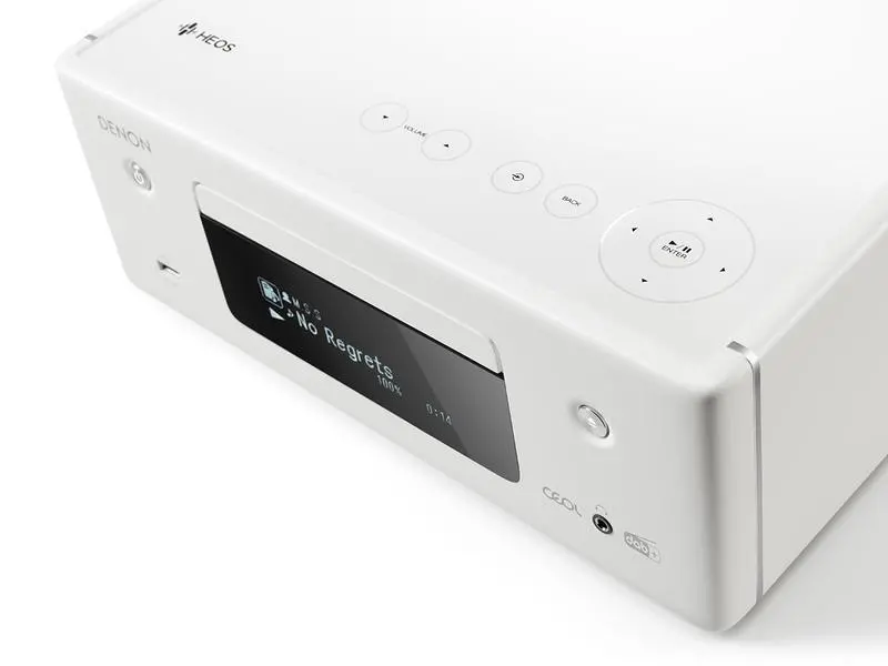 Amplituner Denon CEOL RCDN-11 DAB 2.1-kanałowy Wi-Fi Bluetooth AirPlay Biały