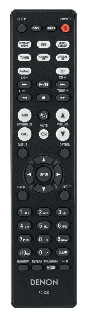 Amplituner Denon CEOL RCDN-11 DAB 2.1-kanałowy Wi-Fi Bluetooth AirPlay Biały