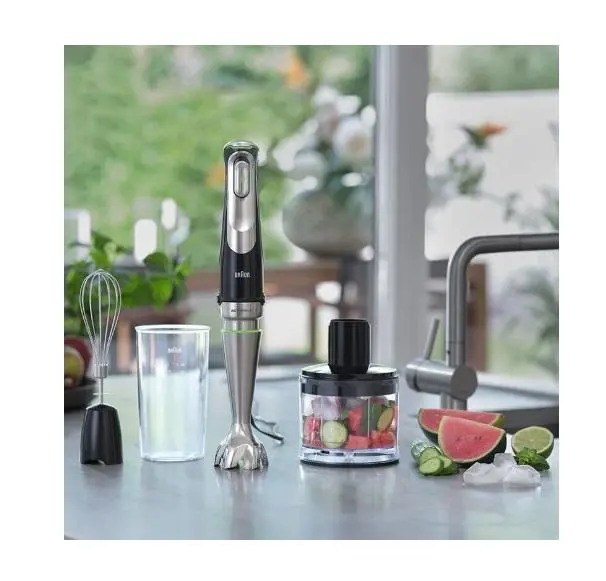 Blender Braun Multi Quick 9 MQ9135XI 1200W Rozdrabniacz Końcówka do ubijania