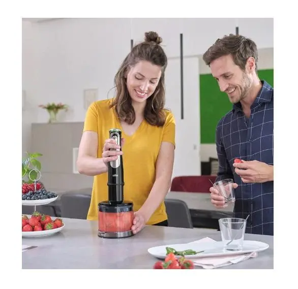 Blender Braun Multi Quick 9 MQ9135XI 1200W Rozdrabniacz Końcówka do ubijania