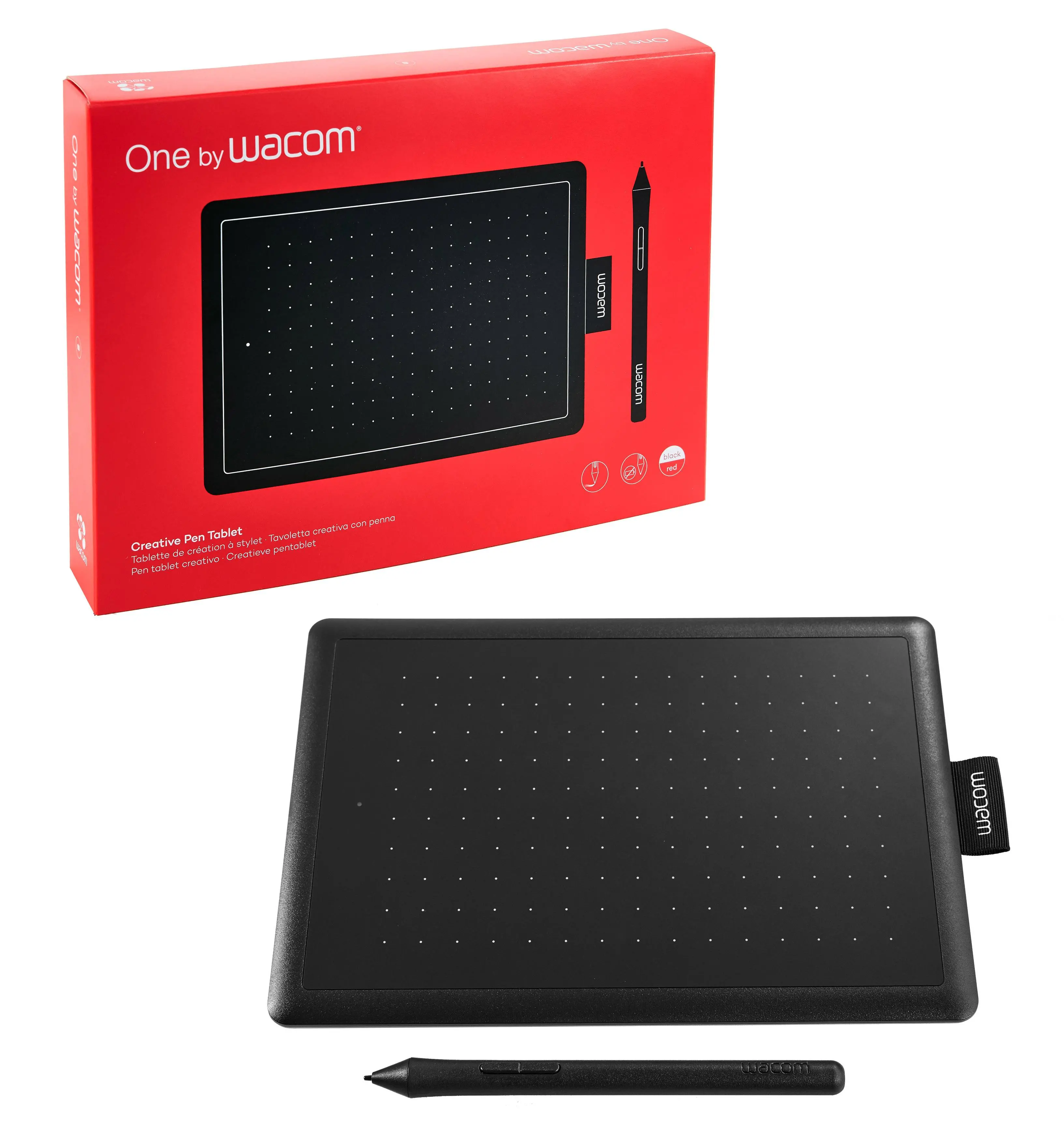 Tablet graficzny Wacom One By Wacom S Czarny