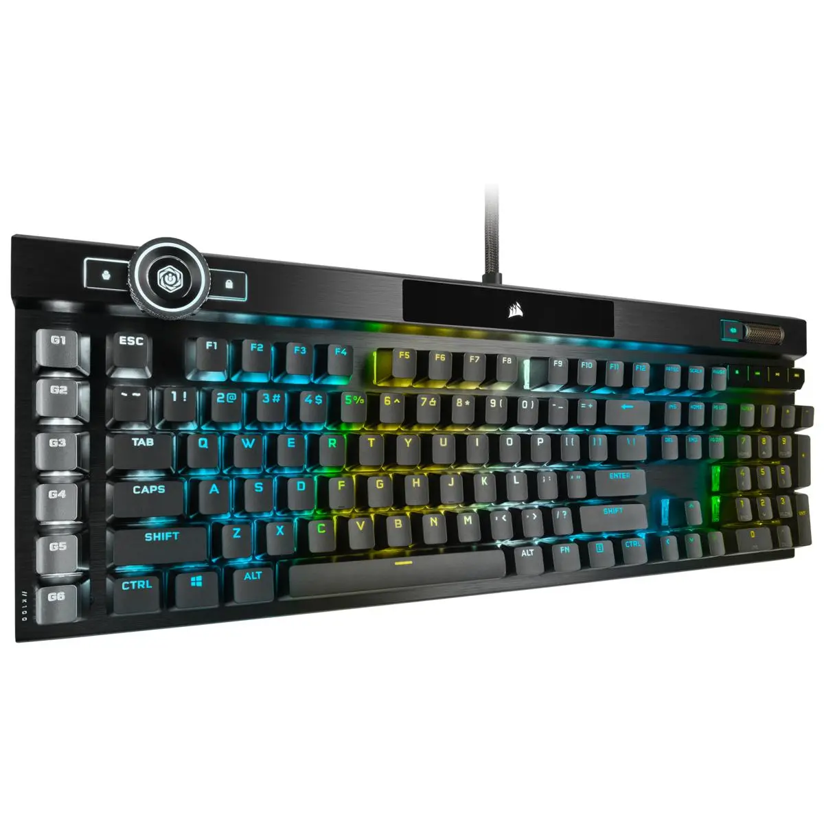 Klawiatura opto-mechaniczna Corsair K100 RGB OPX Switch Czarny