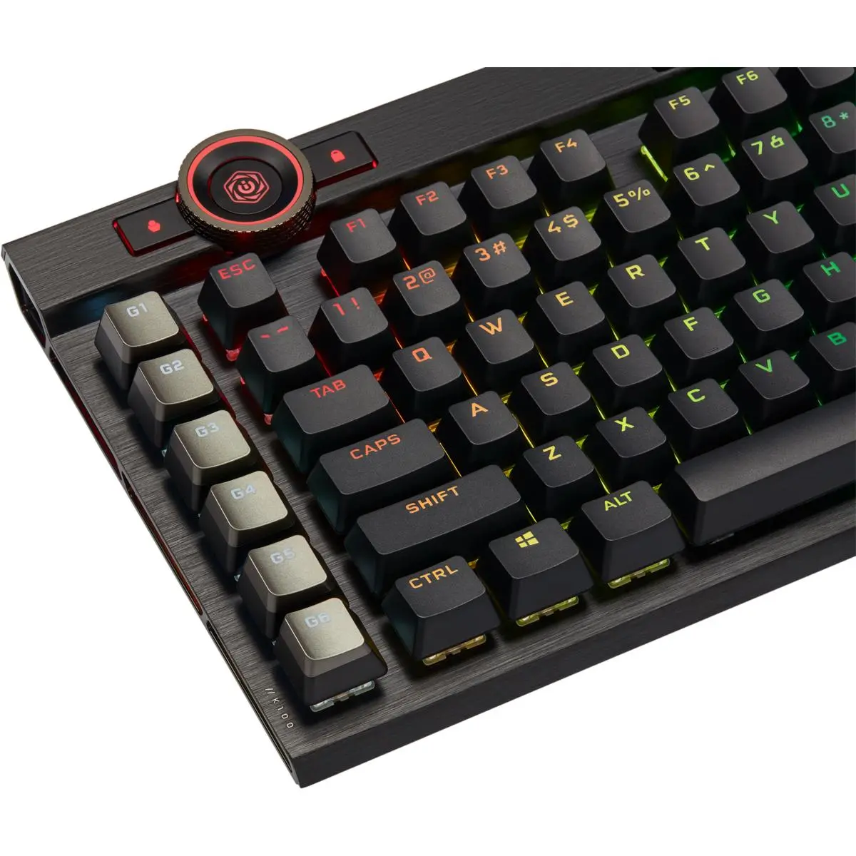 Klawiatura opto-mechaniczna Corsair K100 RGB OPX Switch Czarny
