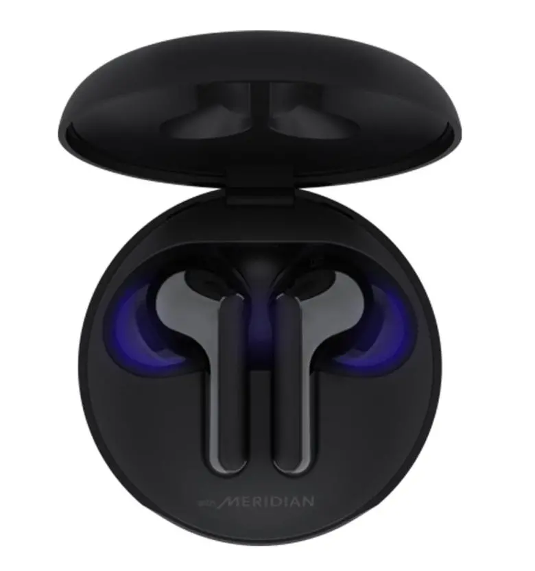 Słuchawki bezprzewodowe LG TONE Free HBS-FN4 Dokanałowe Bluetooth 5.0 Czarny
