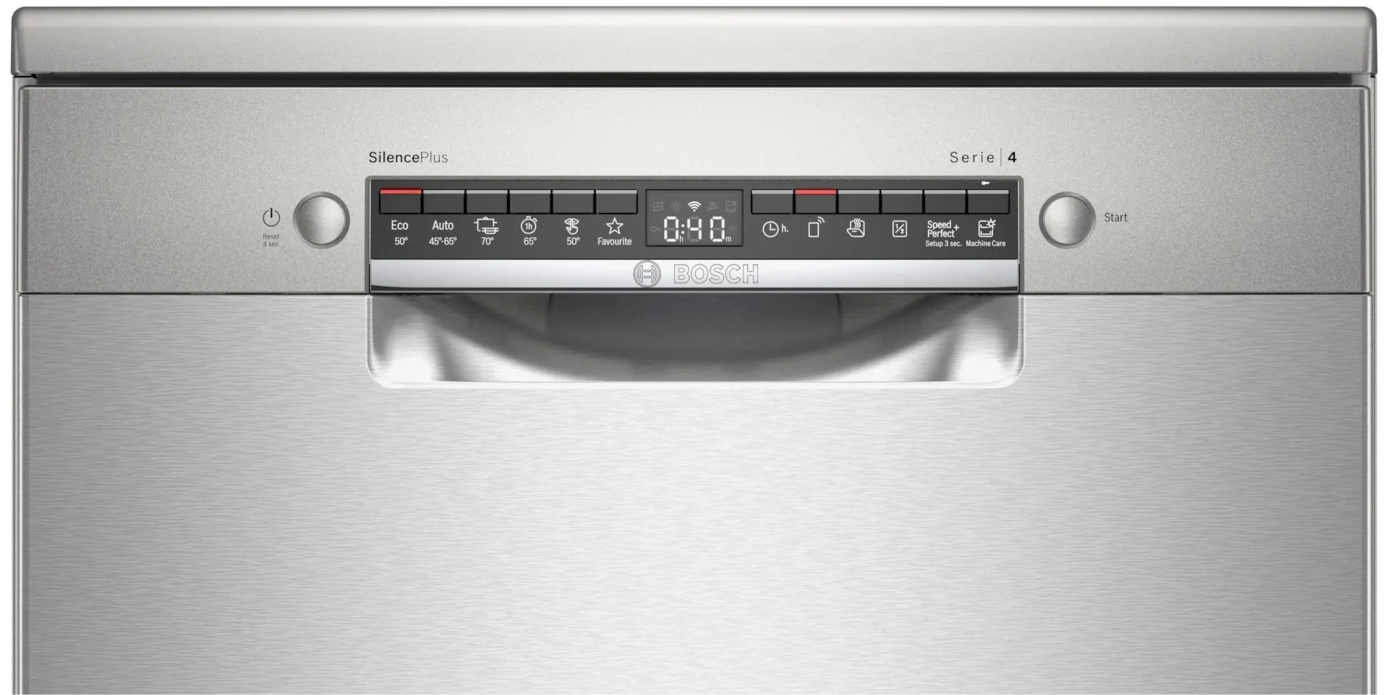Zmywarka Bosch Serie 4 SMS4ECI26E 60cm Automatyczne otwieranie drzwi Szuflada na sztućce Zdalne sterowanie