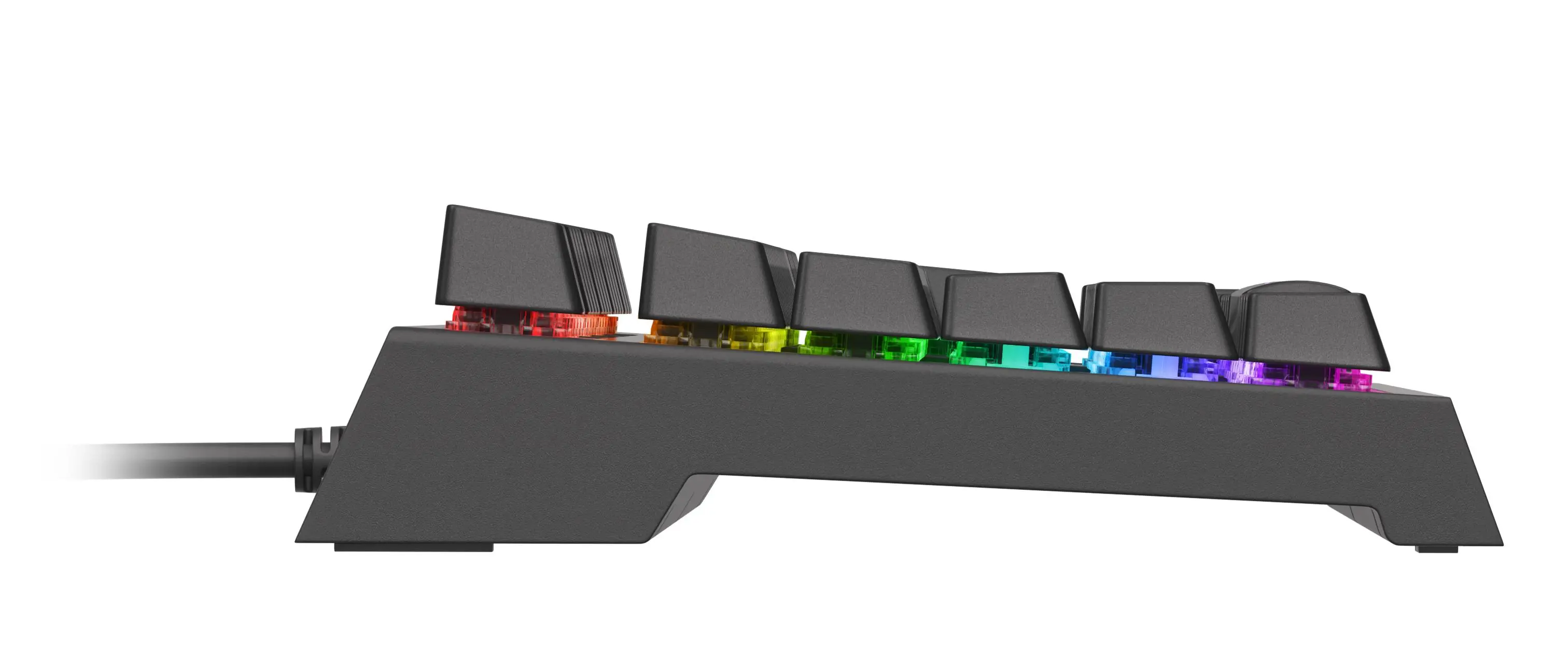 Klawiatura hybrydowa Genesis Thor 150 RGB Czarny