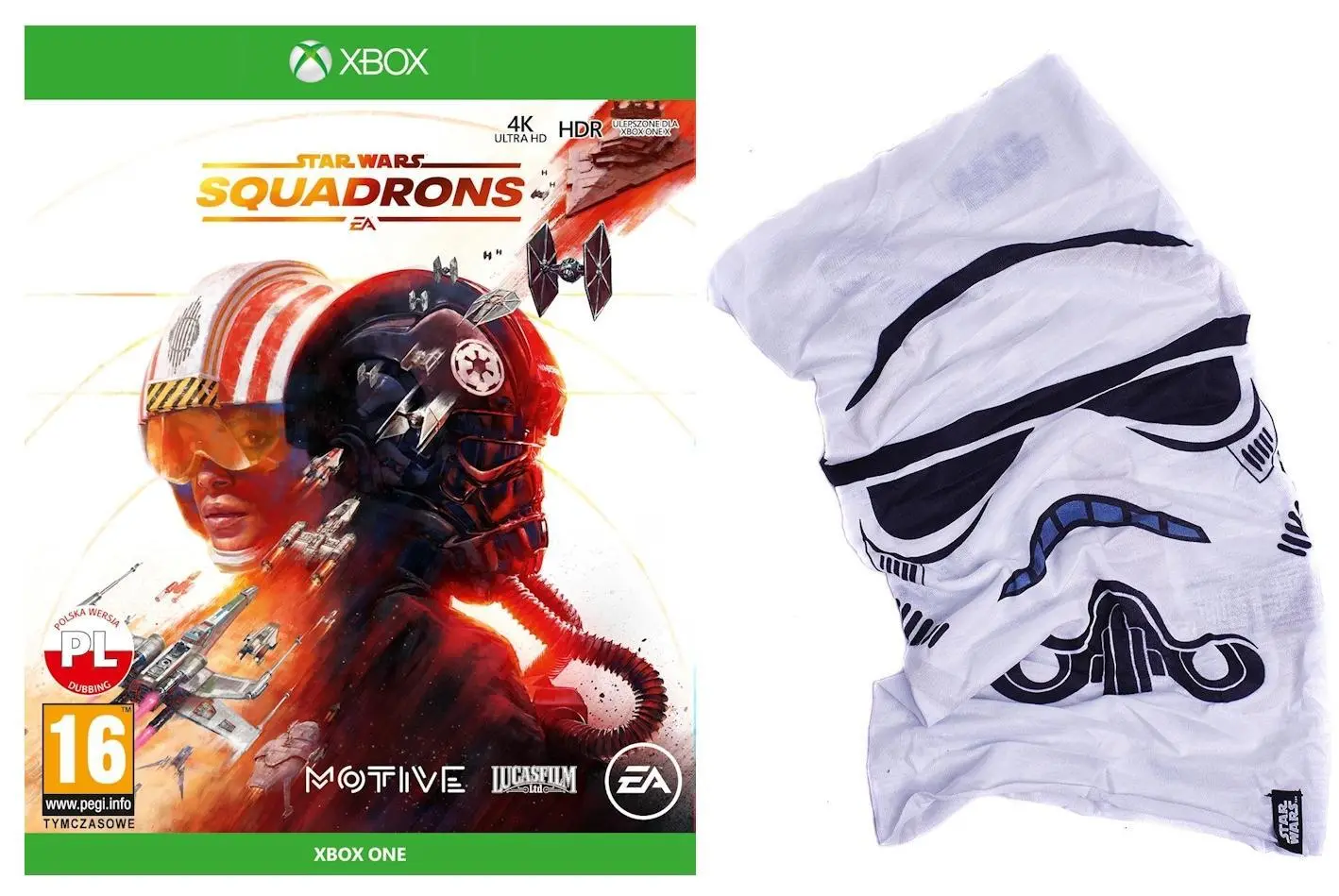 Star Wars Squadrons + komin StormTroper Gra na Xbox One (Kompatybilna z Xbox Series X)