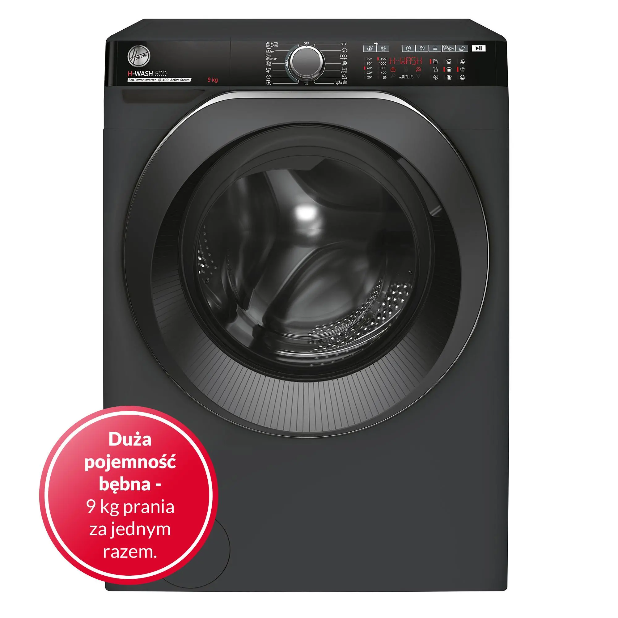 Pralka Hoover H-Wash 500 HWP 49AMBCR/1-S Slim 9kg 1400obr/min Zdalne sterowanie