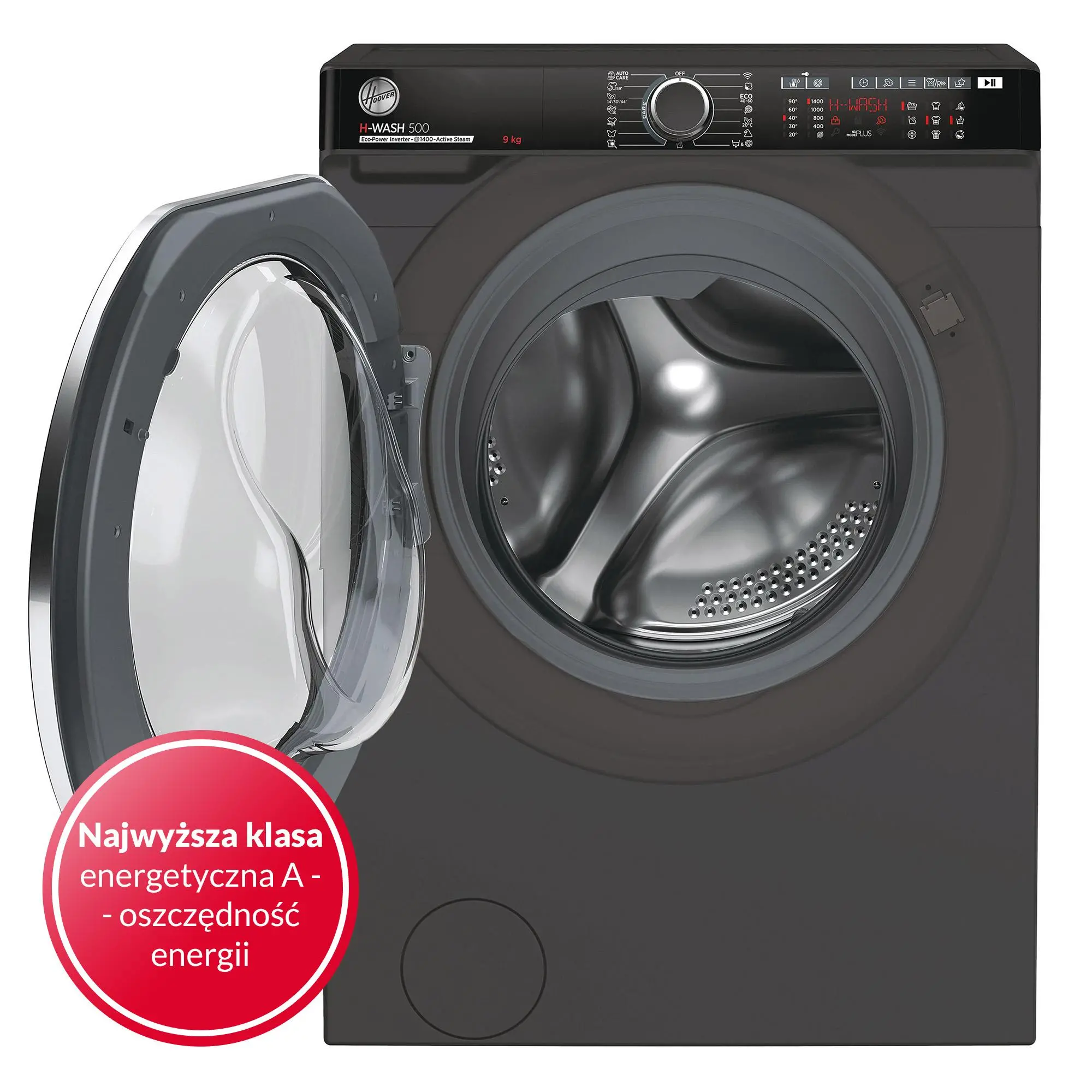 Pralka Hoover H-Wash 500 HWP 49AMBCR/1-S Slim 9kg 1400obr/min Zdalne sterowanie