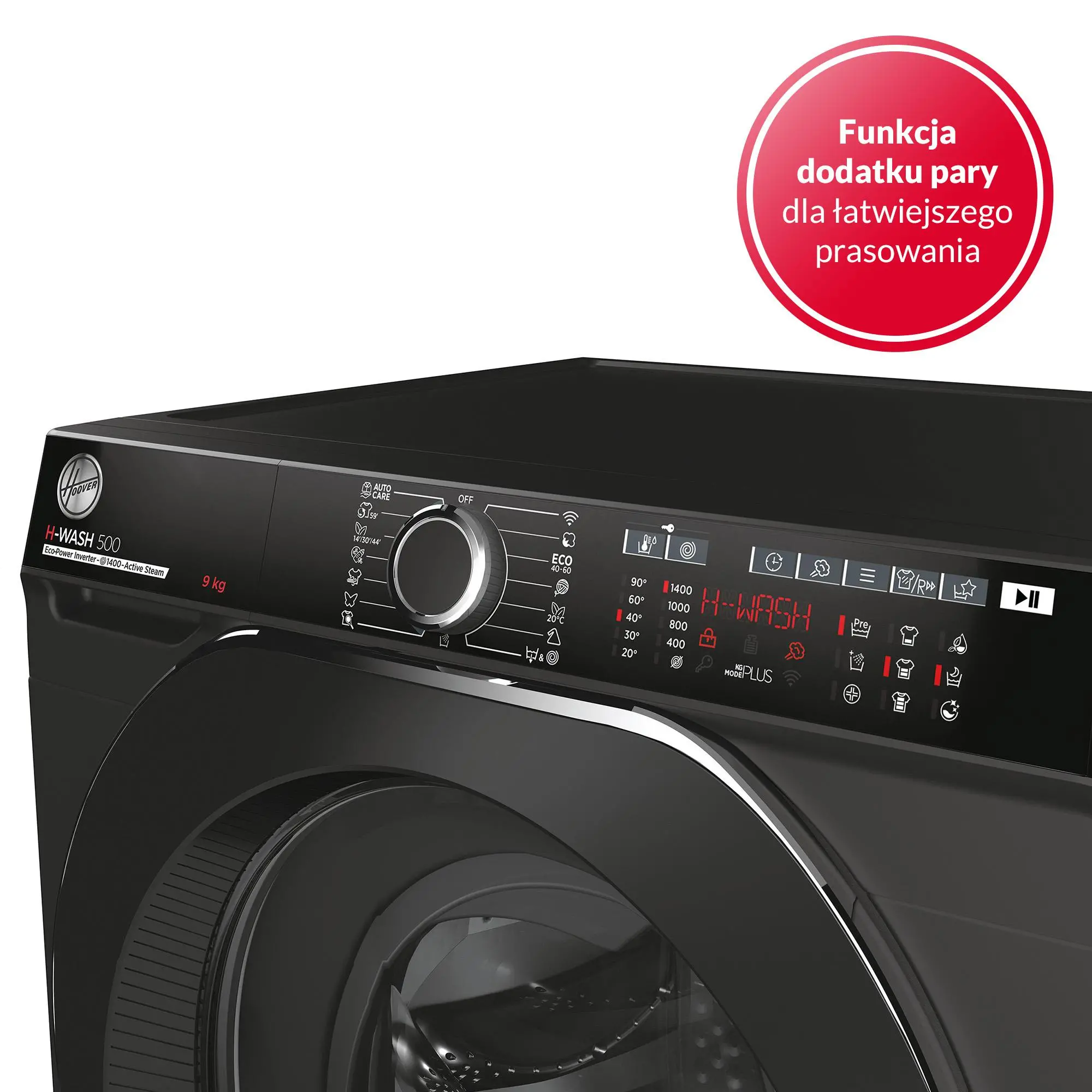Pralka Hoover H-Wash 500 HWP 49AMBCR/1-S Slim 9kg 1400obr/min Zdalne sterowanie