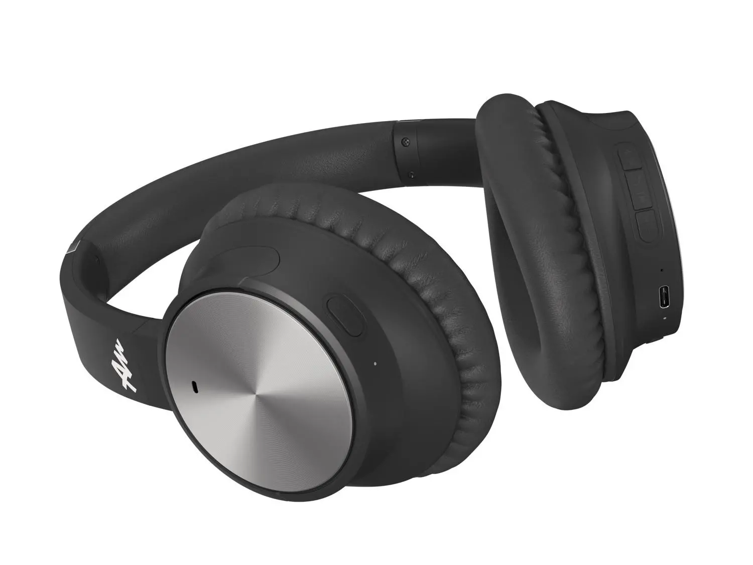 Słuchawki bezprzewodowe Audictus Conqueror Nauszne Bluetooth 5.0 Czarny