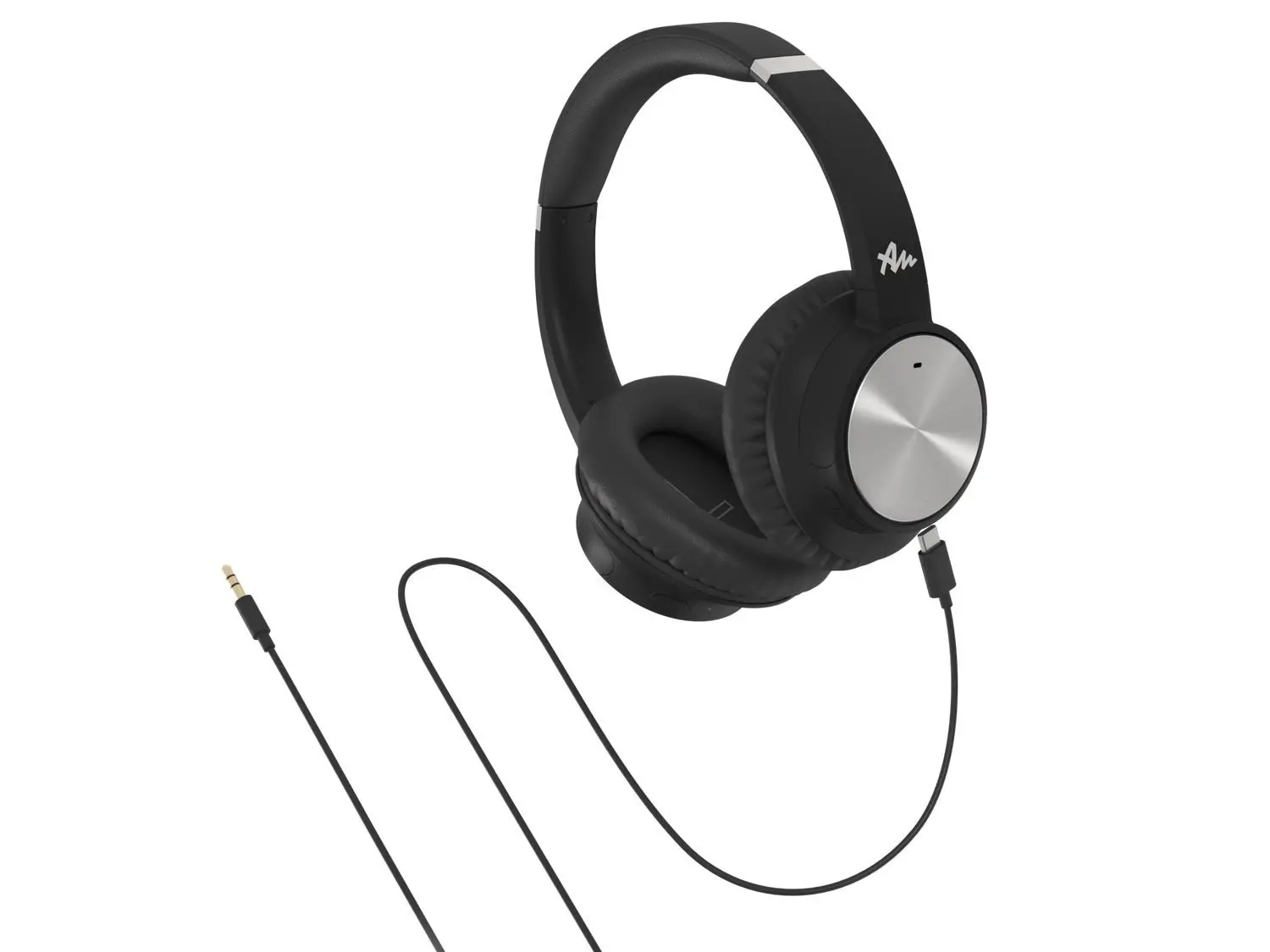 Słuchawki bezprzewodowe Audictus Conqueror Nauszne Bluetooth 5.0 Czarny