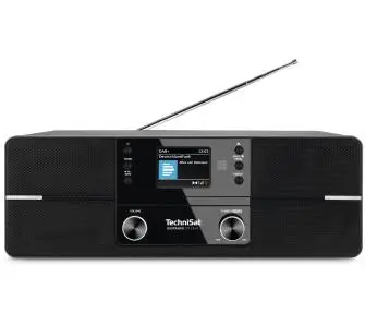 Radioodbiornik TechniSat DigitRadio 370 CD IR Radio FM DAB+ Internetowe Bluetooth Czarny