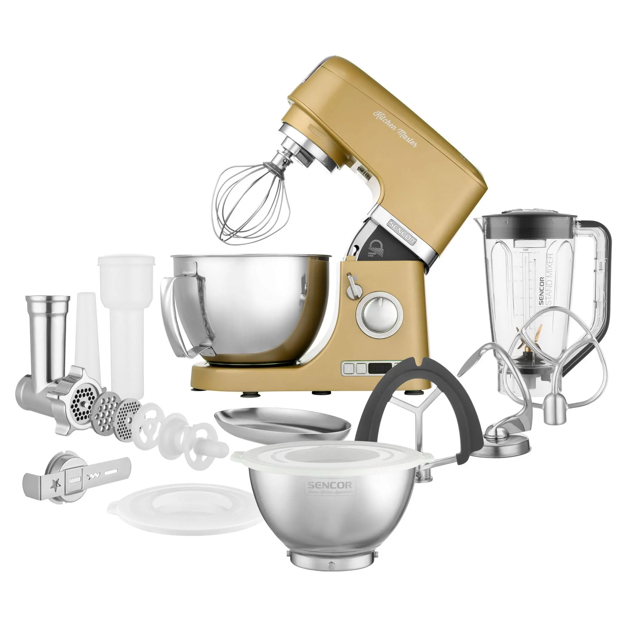 Robot planetarny Sencor STM 7877CH 1000W Maszynka do mielenia Blender kielichowy