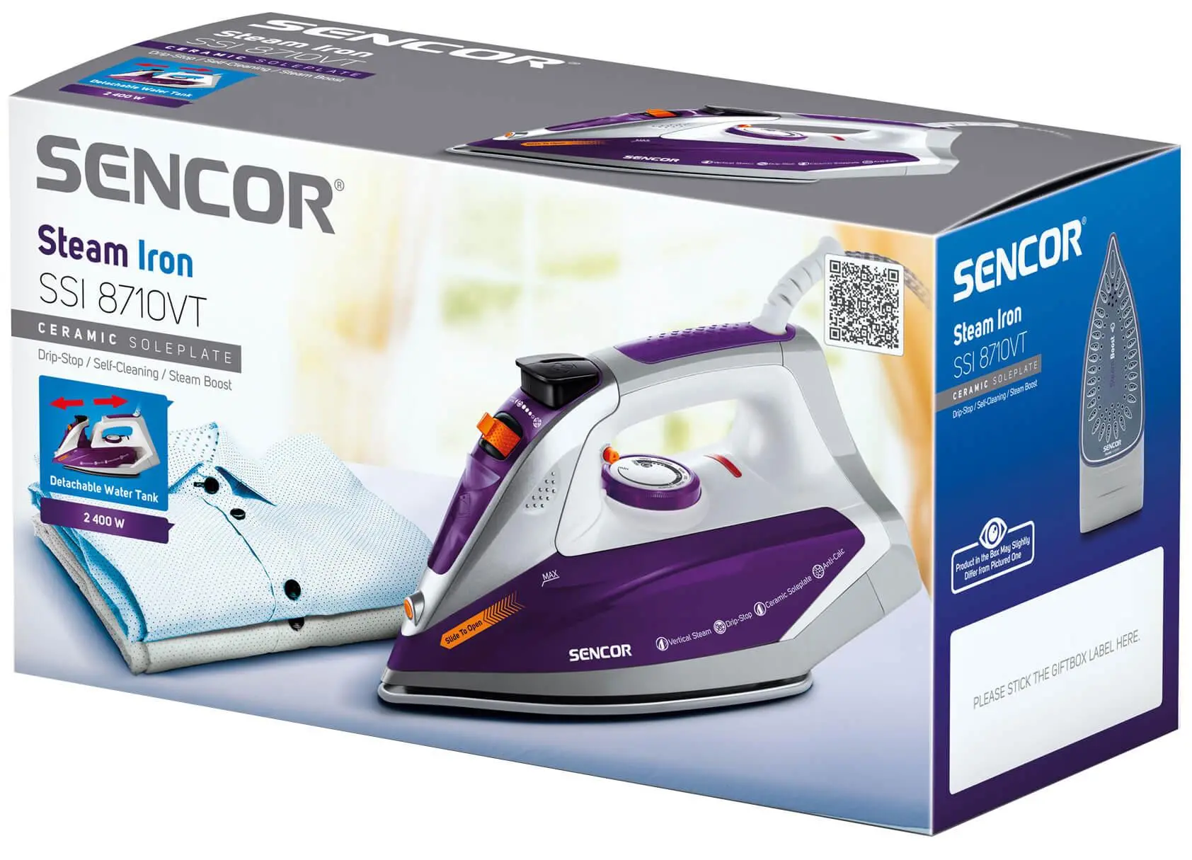 Żelazko Sencor SSI 8710VT Steam Boost 120g/min