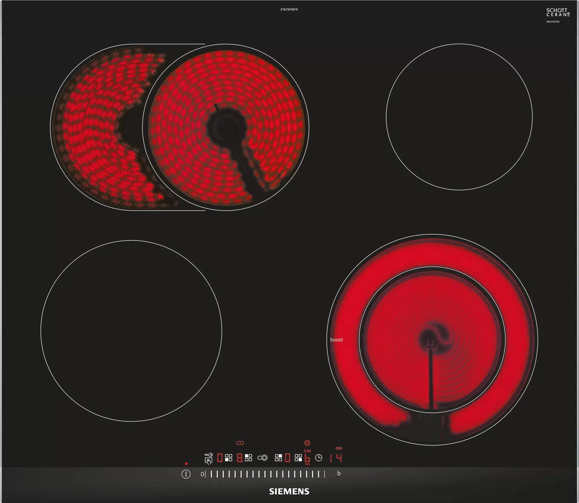 Płyta ceramiczna Siemens iQ300 ET675FNP1E 60,2cm