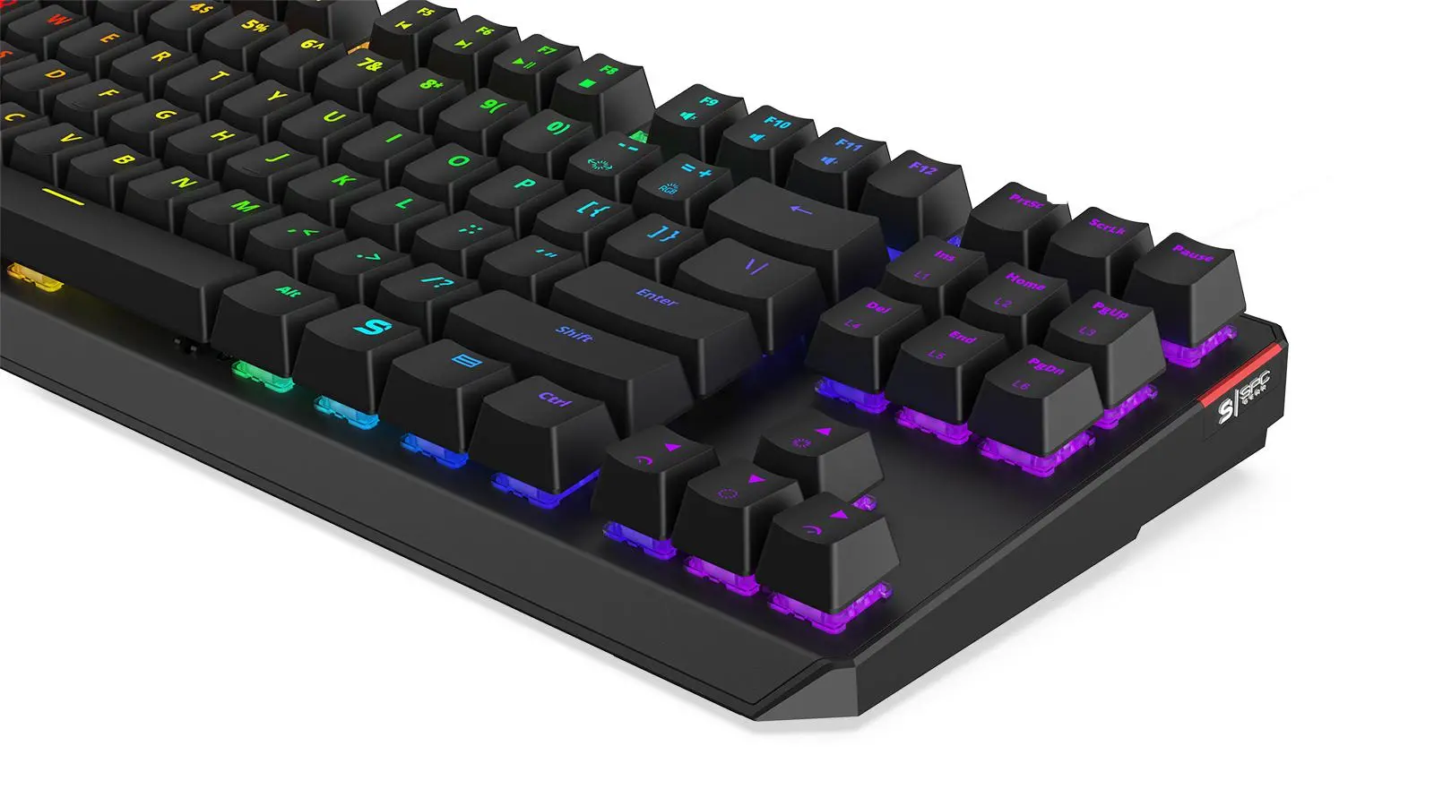 Klawiatura mechaniczna SPC Gear GK630K Tournament Kailh Red RGB Czarny