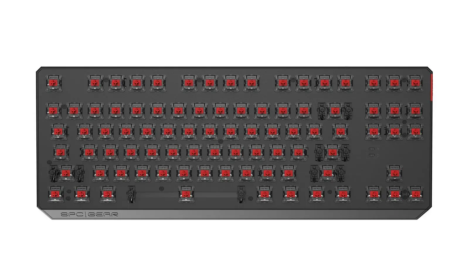 Klawiatura mechaniczna SPC Gear GK630K Tournament Kailh Red RGB Czarny