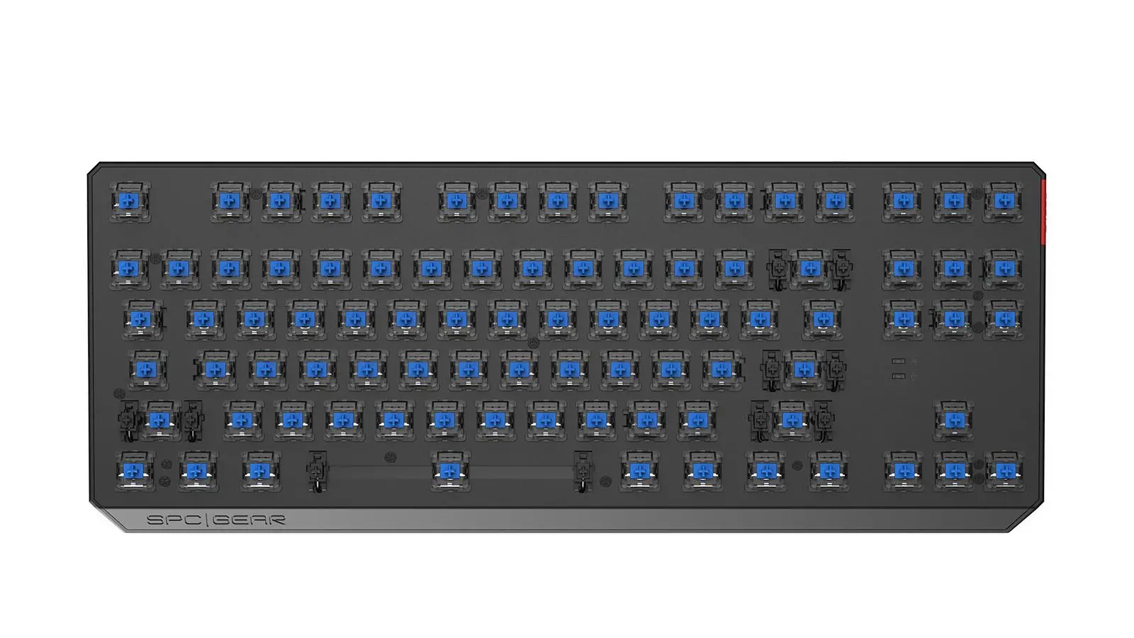 Klawiatura mechaniczna SPC Gear GK630K Tournament Kailh Blue RGB Czarny