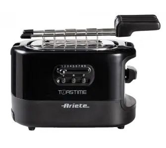 Toster Ariete Toastime Nero 159/02 Rozmrażanie 700W