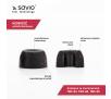 Słuchawki bezprzewodowe Savio TWS-05 Dokanałowe Bluetooth 5.0 Czarny