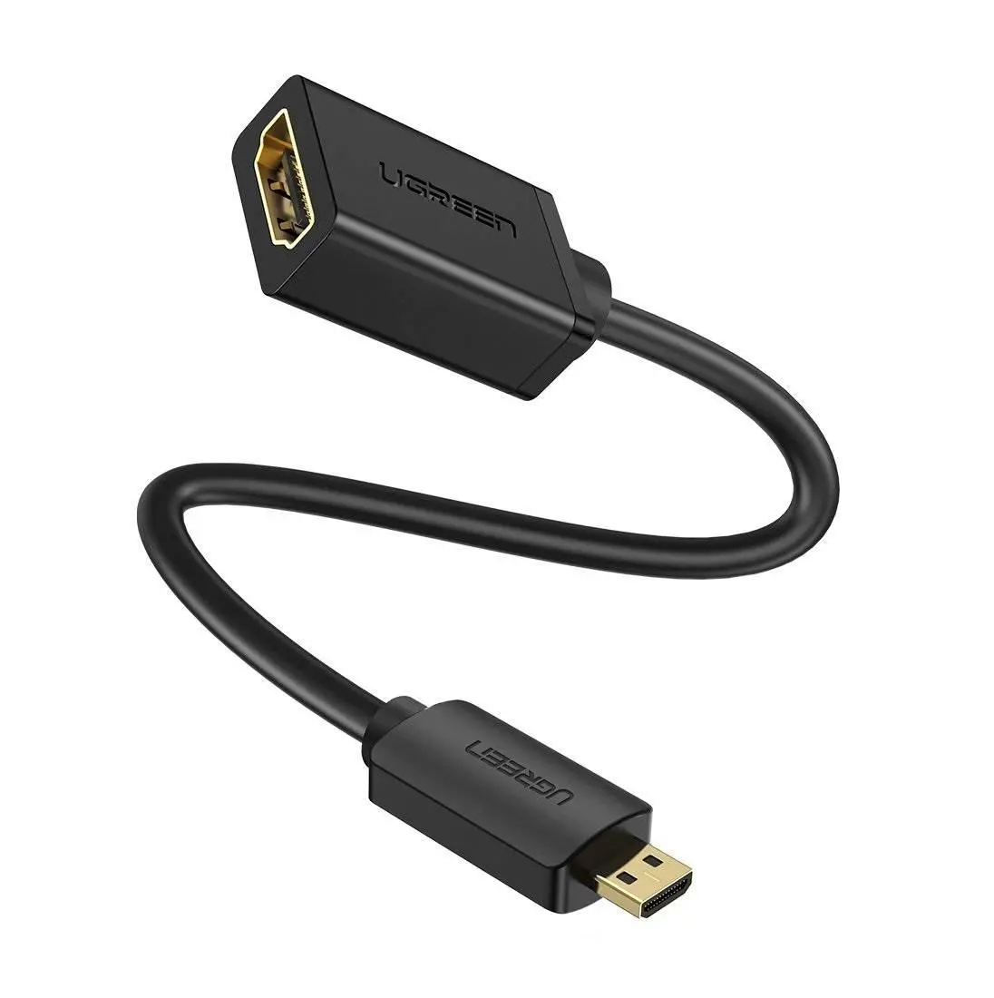 Adapter UGREEN 20134 microHDMI do HDMI 22cm