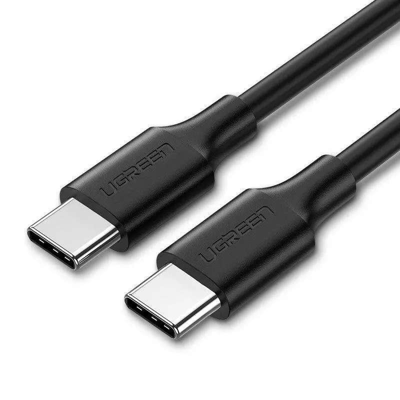 Kabel UGREEN USB-C NIKLOWANY 0,5M Czarny