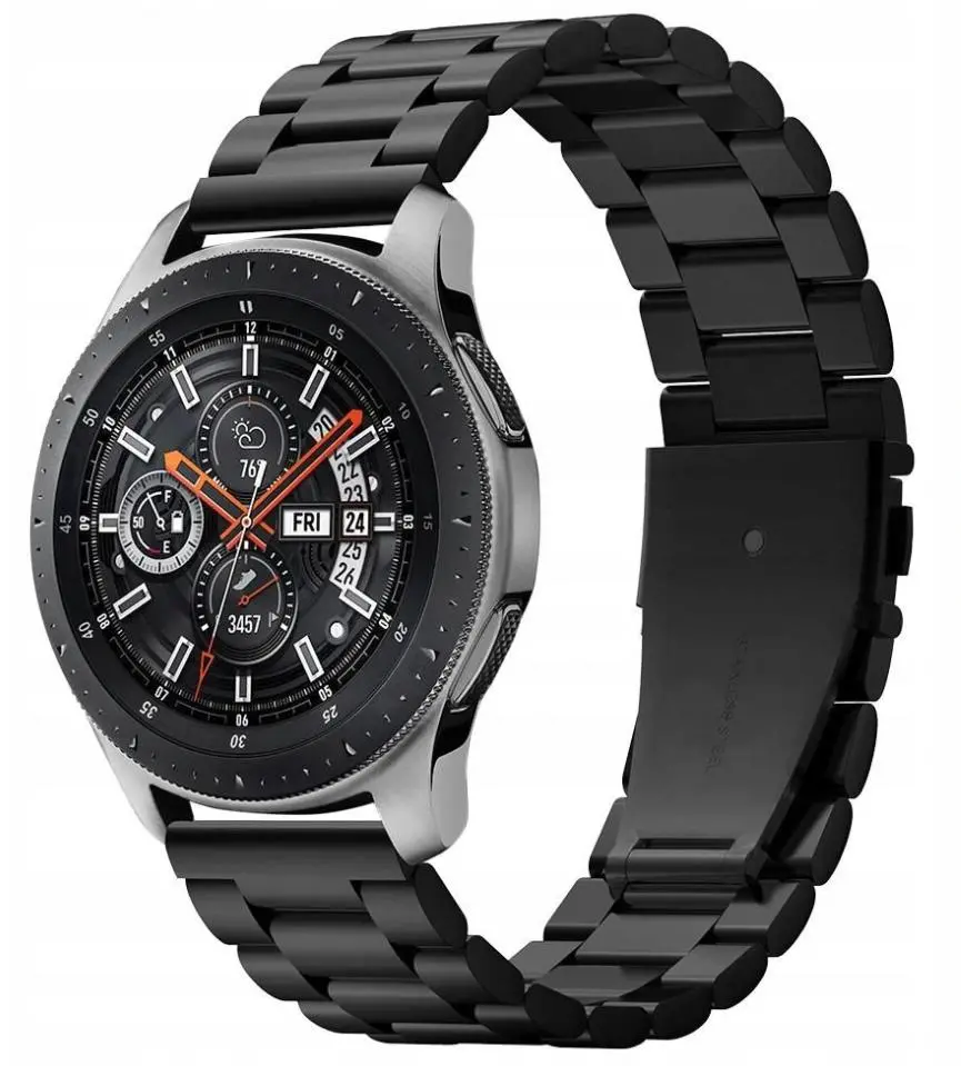 Pasek Spigen Modern Fit Galaxy Watch 46mm Czarny