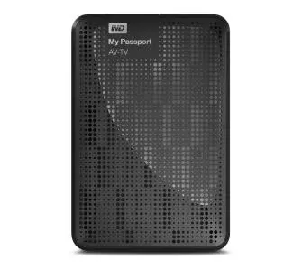 Dysk WD My Passport AV-TV 1TB USB 3.0 dysk do TV Czarny