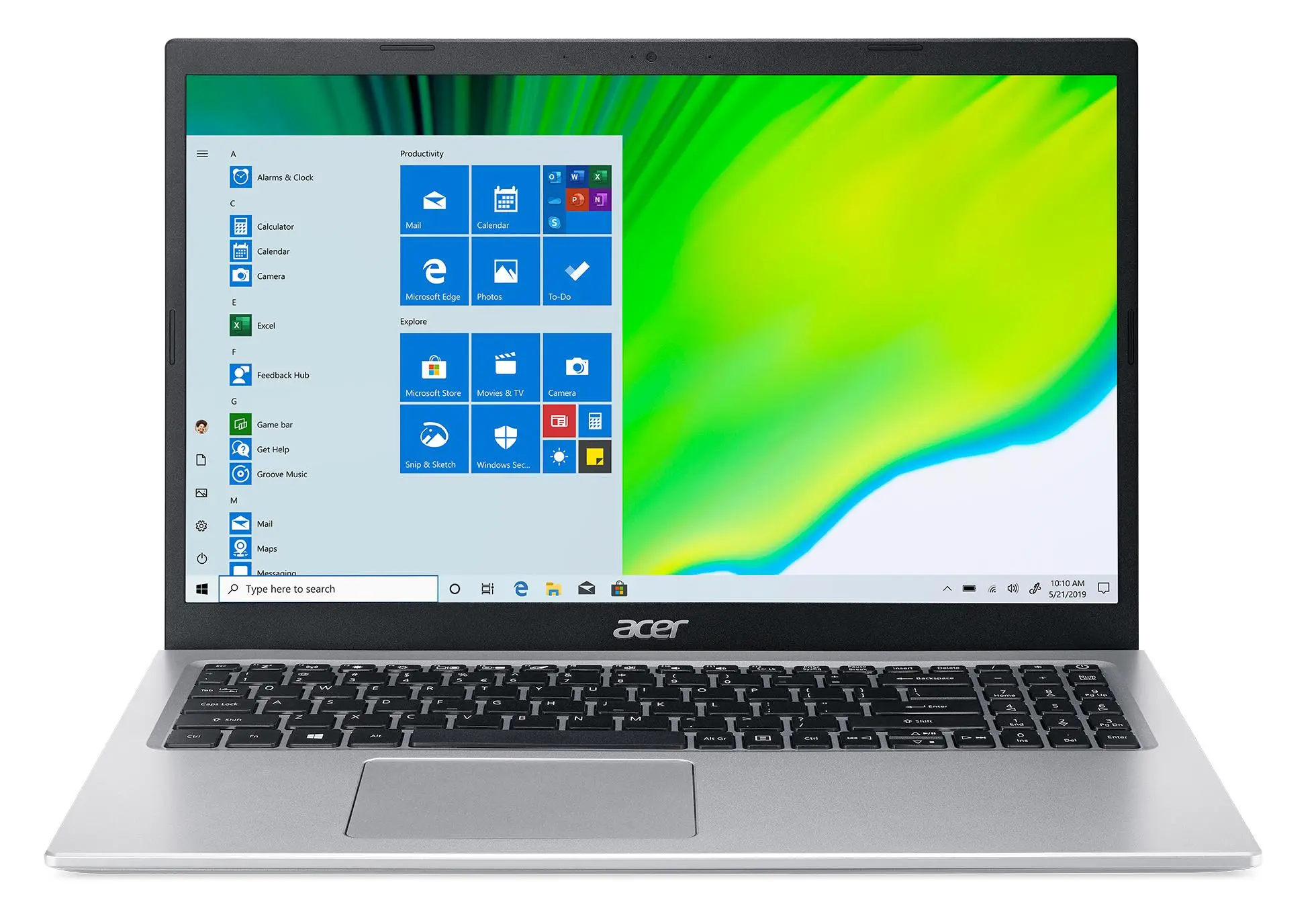 Laptop Acer Aspire 5 A515-56-5138 15,6" i5-1135G7 8GB RAM 512 Dysk SSD Win10 Srebrny