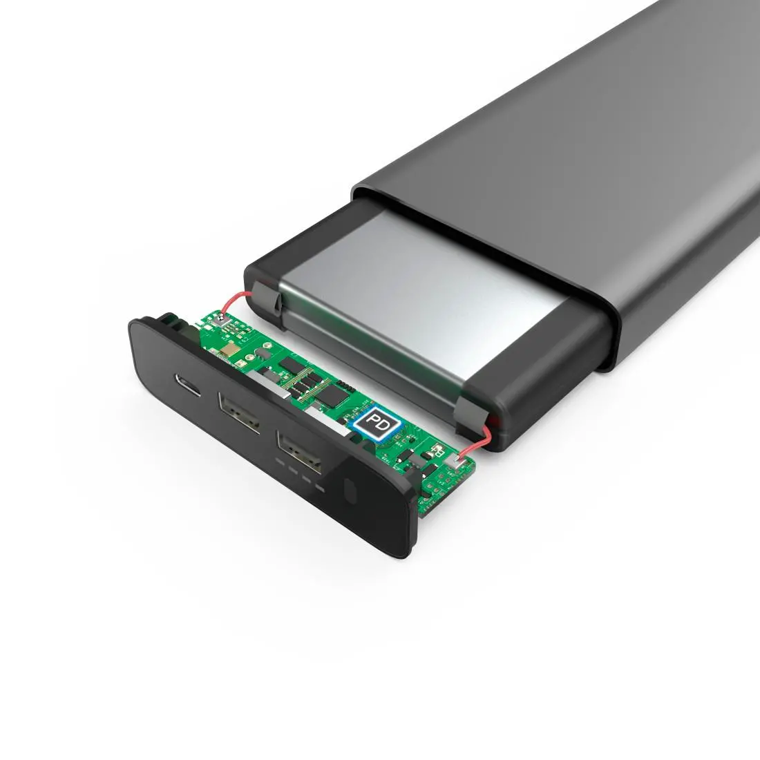 Powerbank Hama 200012 Power Pack Laptop/Mac 26800mAh 5-20V 60W Szary