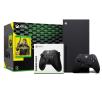 Konsola Xbox Series X 1TB z napędem + dodatkowy pad (czarny) + Cyberpunk 2077