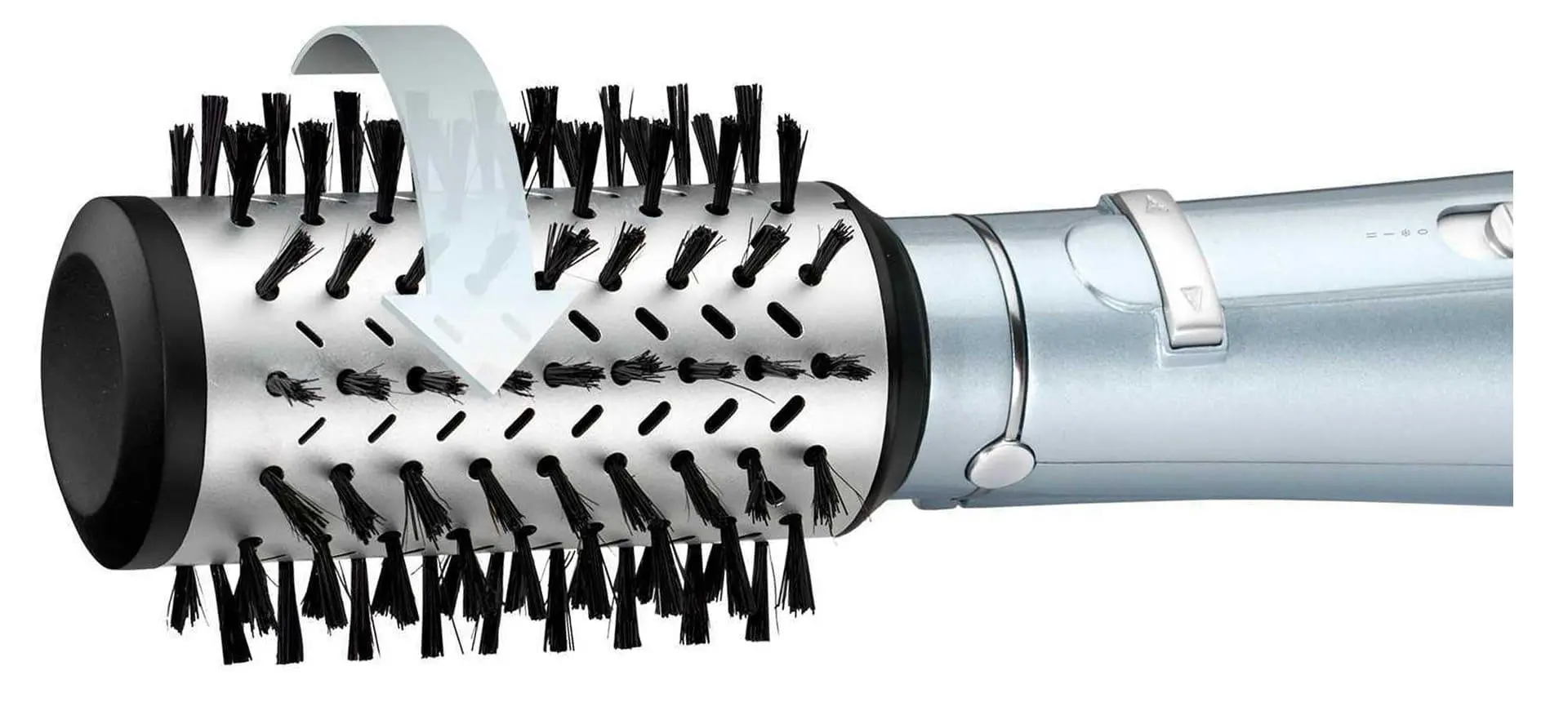 Suszarko-lokówka BaByliss Hydro Fusion Big Hair AS773E 700W Jonizacja Obrotowa Zimny nawiew Średnica szczotki 50mm 2 poziomy temperatury