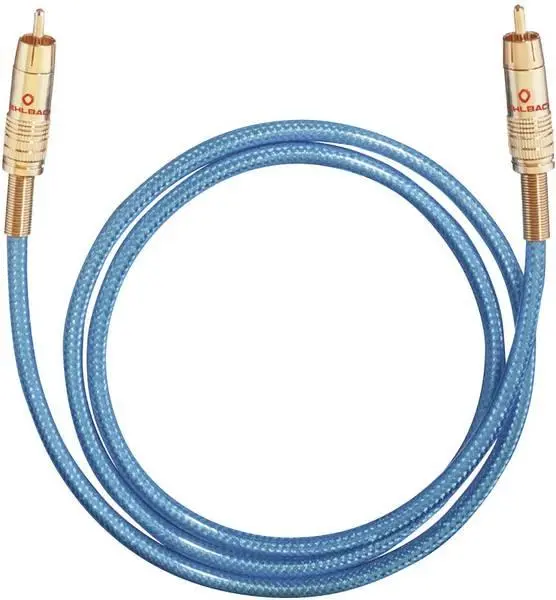 Kabel coaxialny Oehlbach NF 113 DI 2065 1m Niebieski