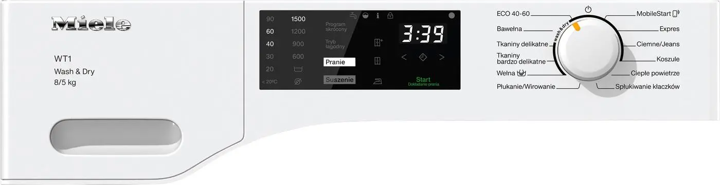 Pralko-suszarka Miele WTD160 WCS 63,7cm 8kg/5kg