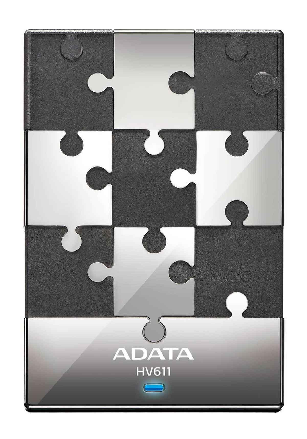 Dysk Adata DashDrive HV611 1TB (czarny)