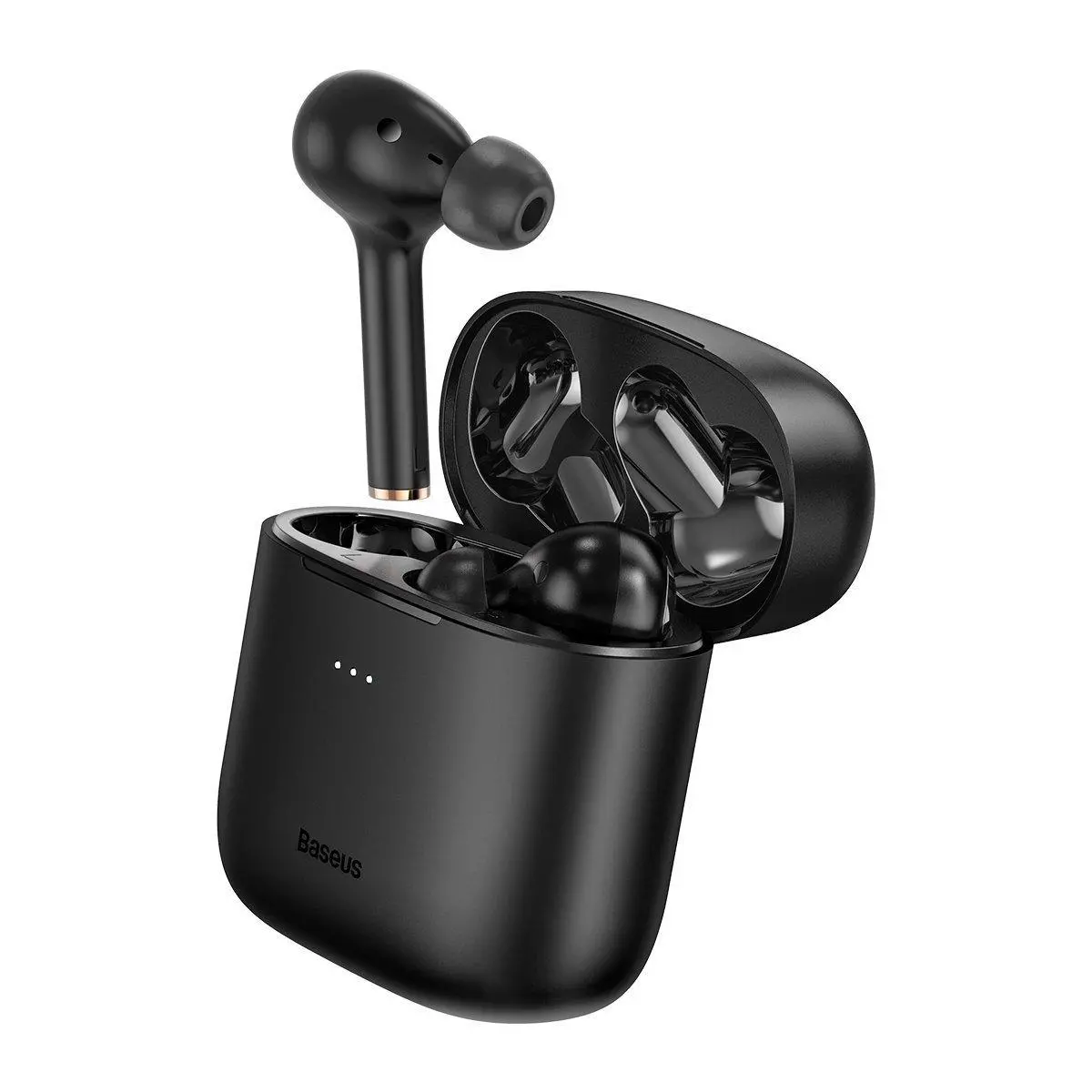 Słuchawki bezprzewodowe Baseus Encok W06 Dokanałowe Bluetooth 5.0 Czarny