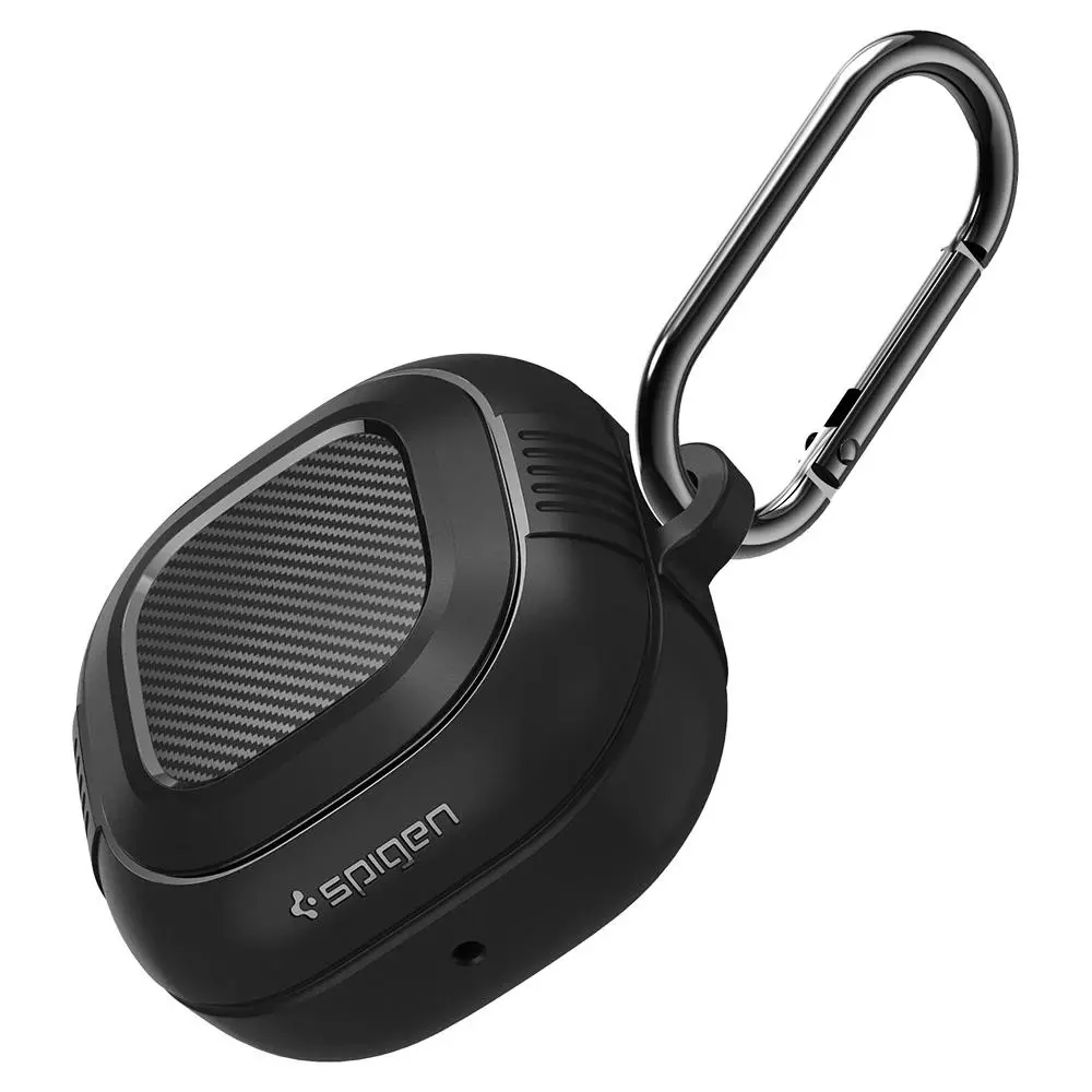 Etui na słuchawki Spigen Rugged Armor ASD01276 Galaxy Buds Pro/Live Czarny