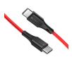 Kabel BlitzWolf USB-C - USB-C BW-TC17 0.9m (czerwony)