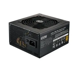 Zasilacz Cooler Master MWE Gold V2 650W 80+ Gold Czarny