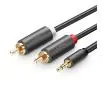 Kabel  audio UGREEN AV102 1,5m Czarny