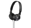 Słuchawki przewodowe Sony MDR-ZX310 Nauszne Czarny