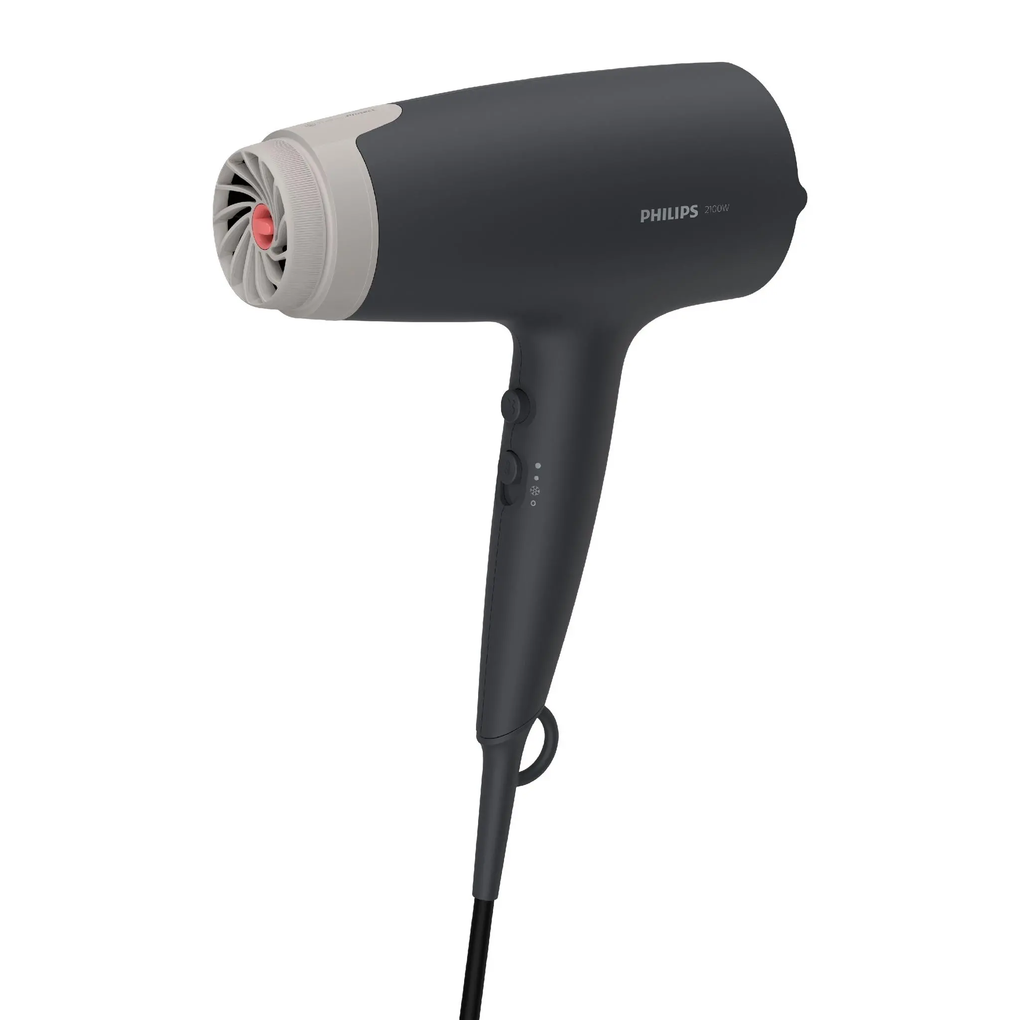 Suszarka do włosów Philips Seria 3000 ThermoProtect BHD351/10 Jonizacja Zimny nawiew 2100W 2 prędkości 3 temperatury