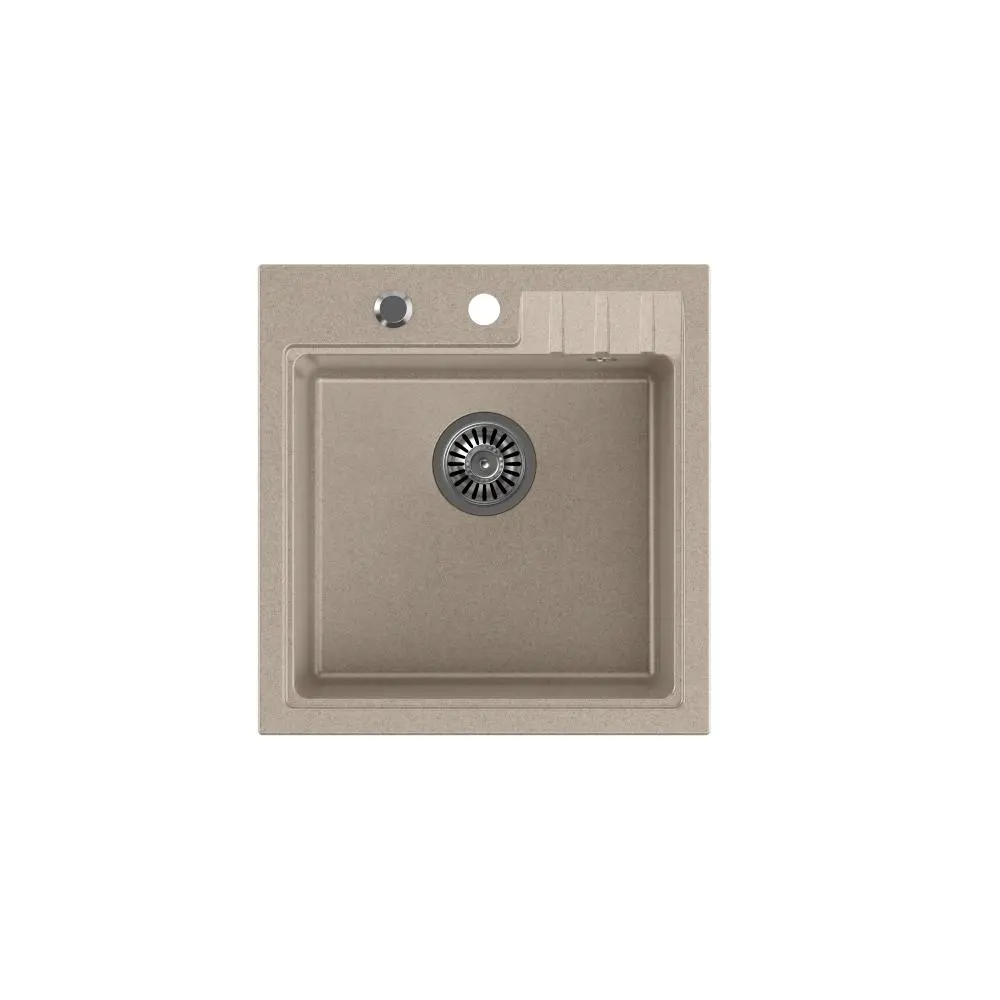 Zlewozmywak Quadron HCQP5052BEZK Peter 110 Granitowy Beżowy
