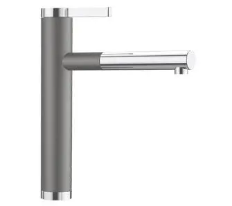 Bateria Blanco Linee-S 526171 Chrom/Czarny Wygląd silgranitu