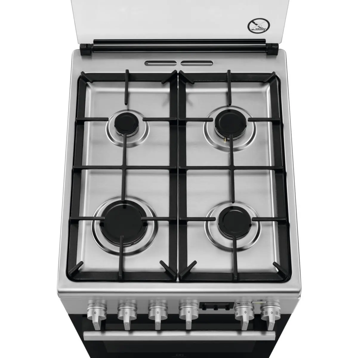 Kuchnia gazowo-elektryczna Electrolux 600 LKK564200X Piekarnik parowy Termoobieg