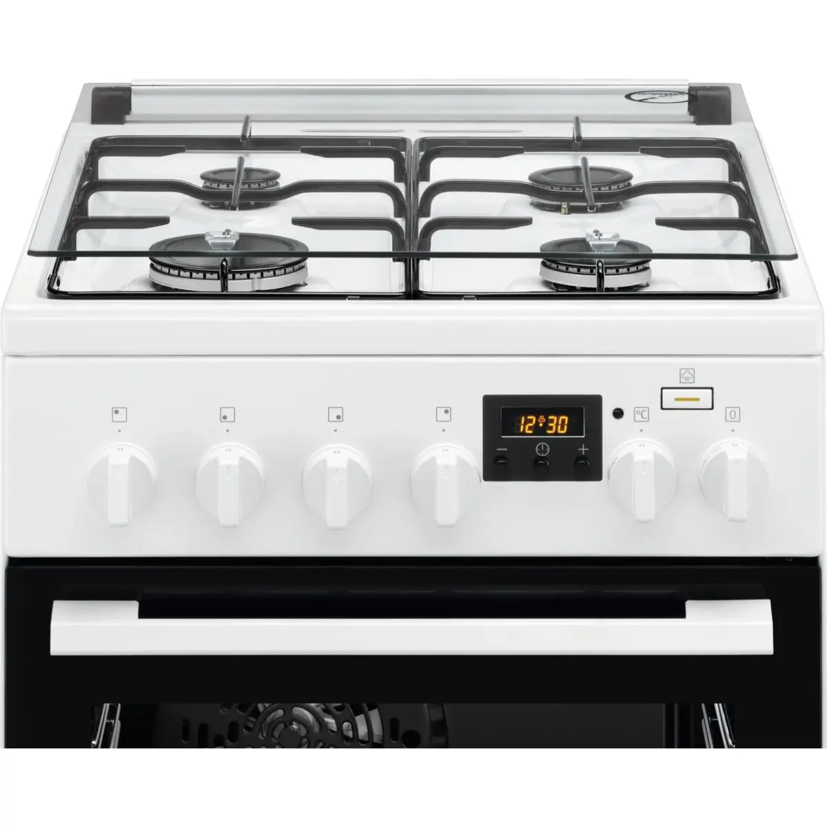 Kuchnia gazowo-elektryczna Electrolux 600 SteamBake LKK560204W Termoobieg