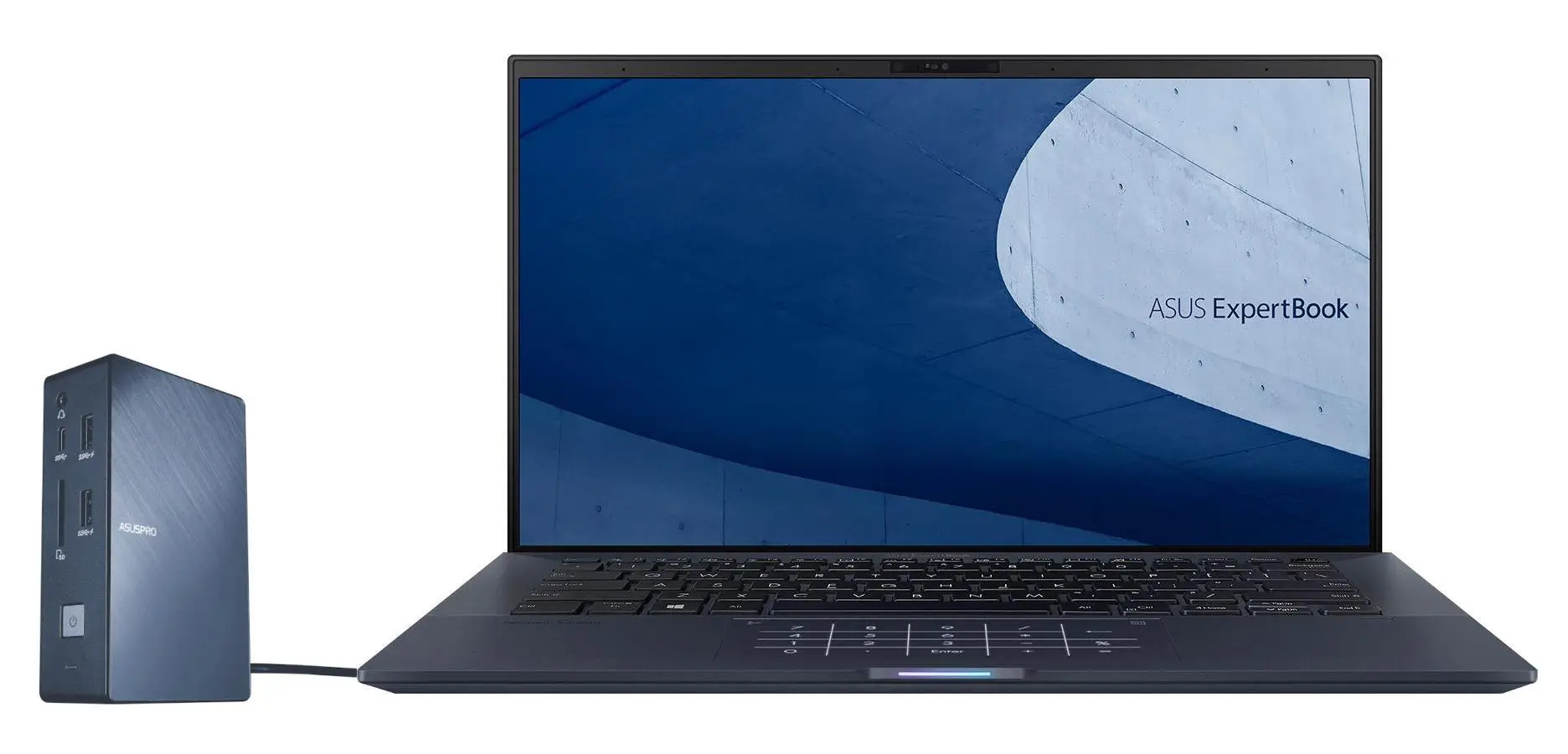 Laptop biznesowy ASUS ExpertBook B9450FA-BM0757R 14'' i5-10310U 8GB RAM 512GB Dysk SSD Win10 Pro + stacja dokująca Czarny